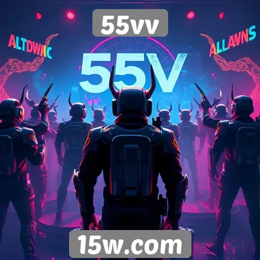 Comparativo entre 55vv e concorrentes no setor de jogos